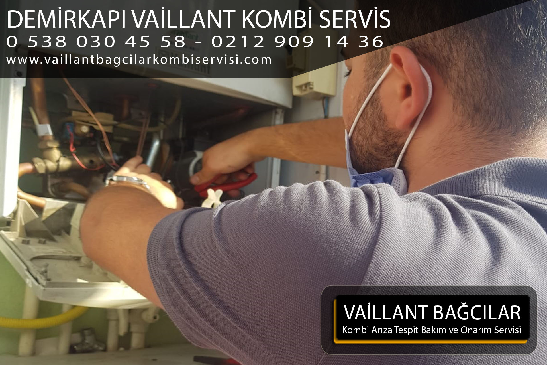 demirkapı vaillant kombi servis