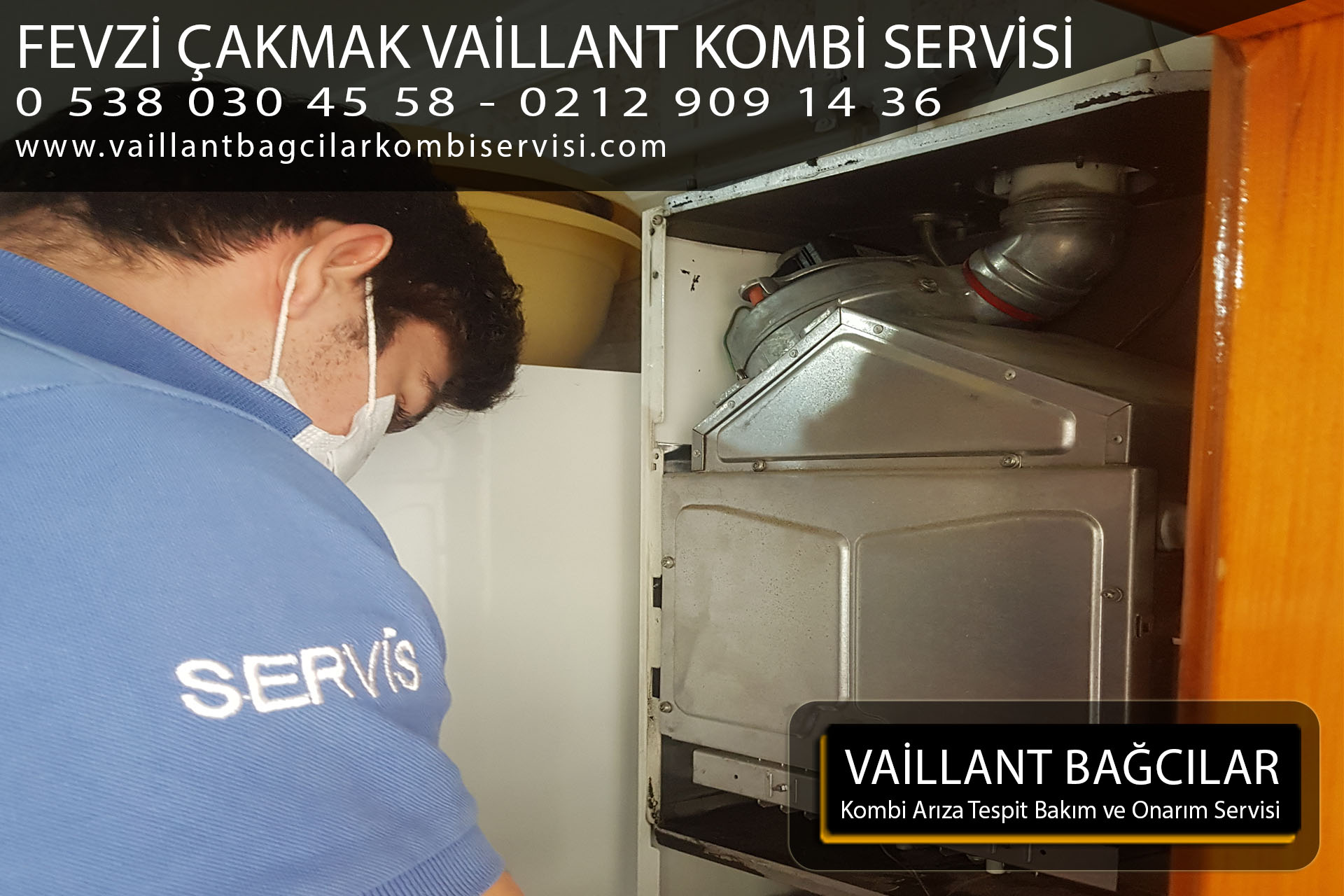 fevzi çakmak vaillant kombi servis