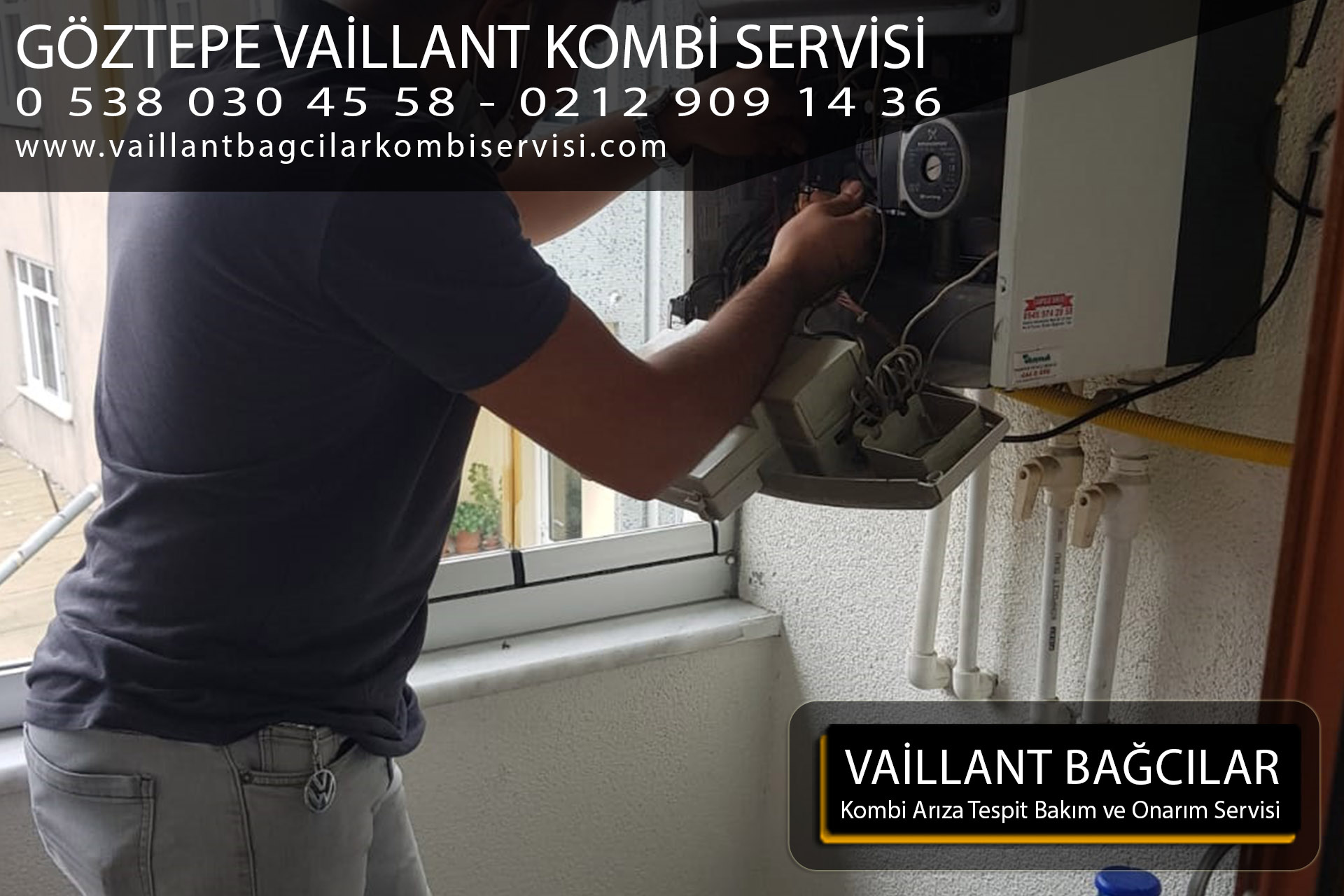 göztepe vaillant kombi servis