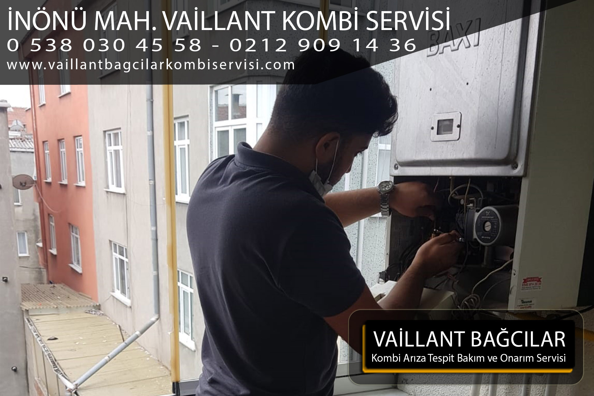 inönü mahallesi vaillant kombi servis