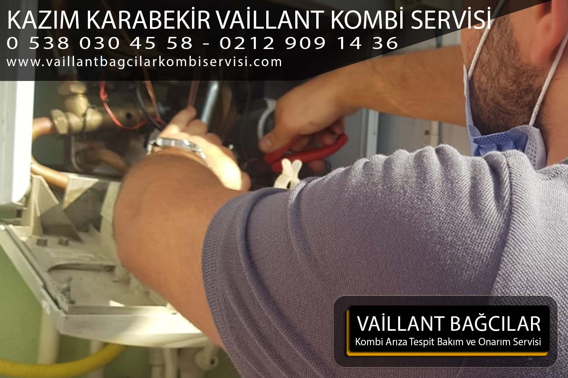 kazım karabekir vaillant kombi servis