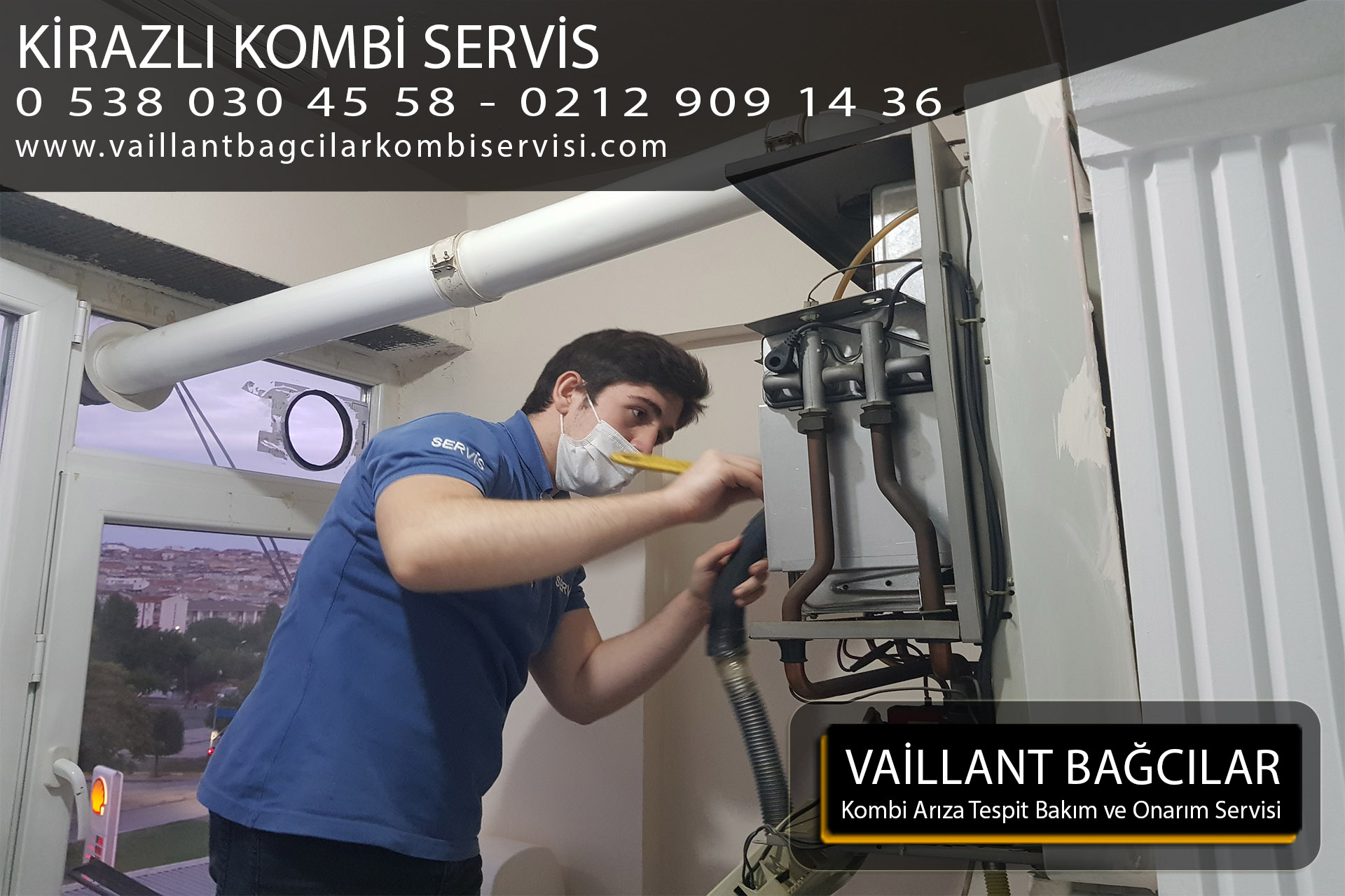 kirazlı kombi servis