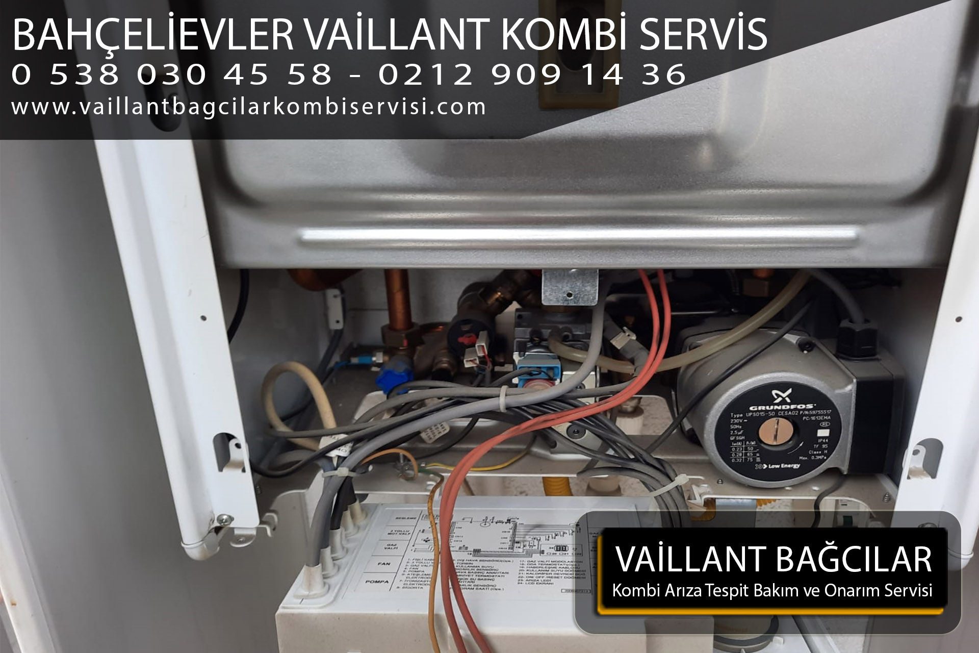 bahçelievler vaillant kombi servis