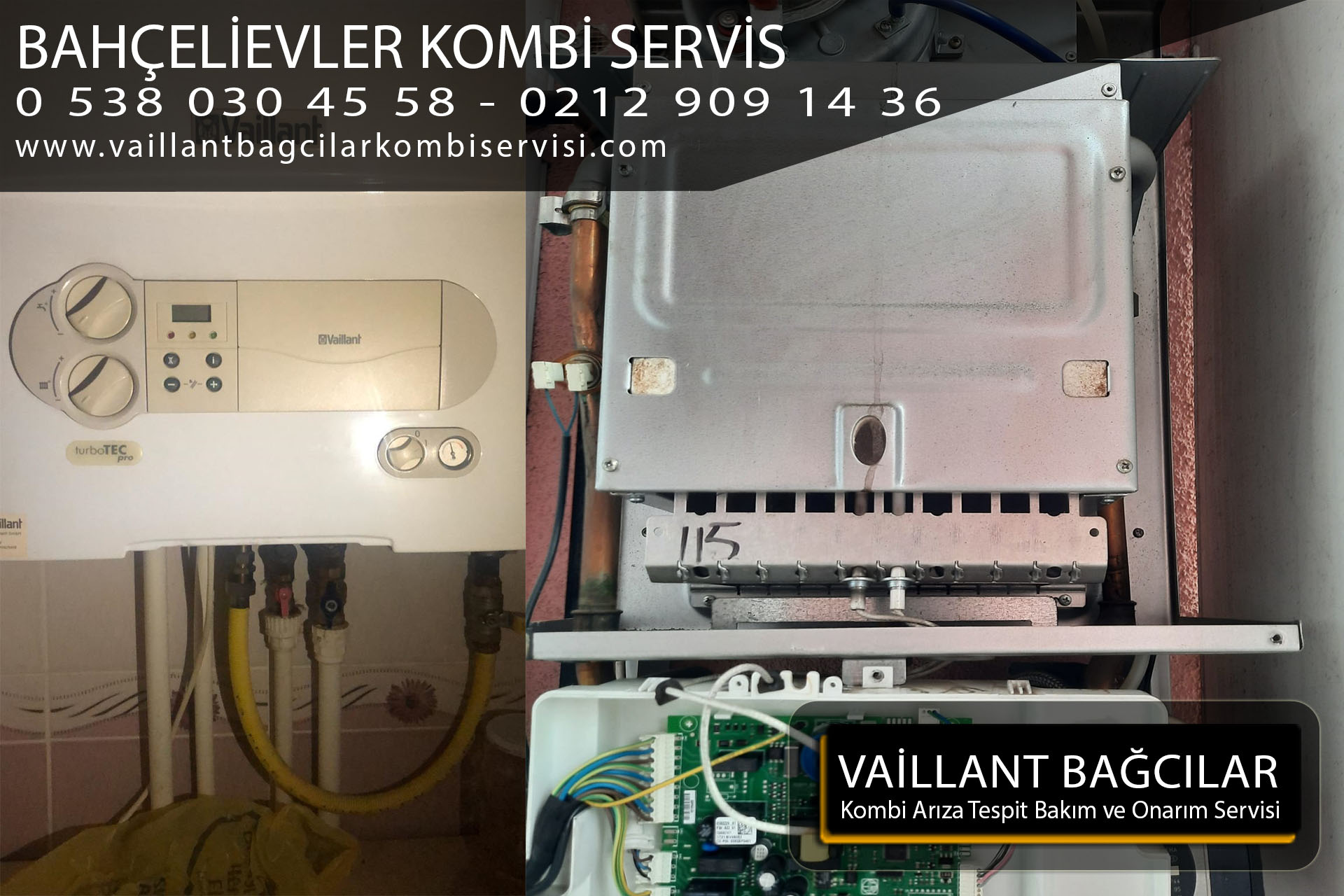 bahçelievler ilçesi kombi servis