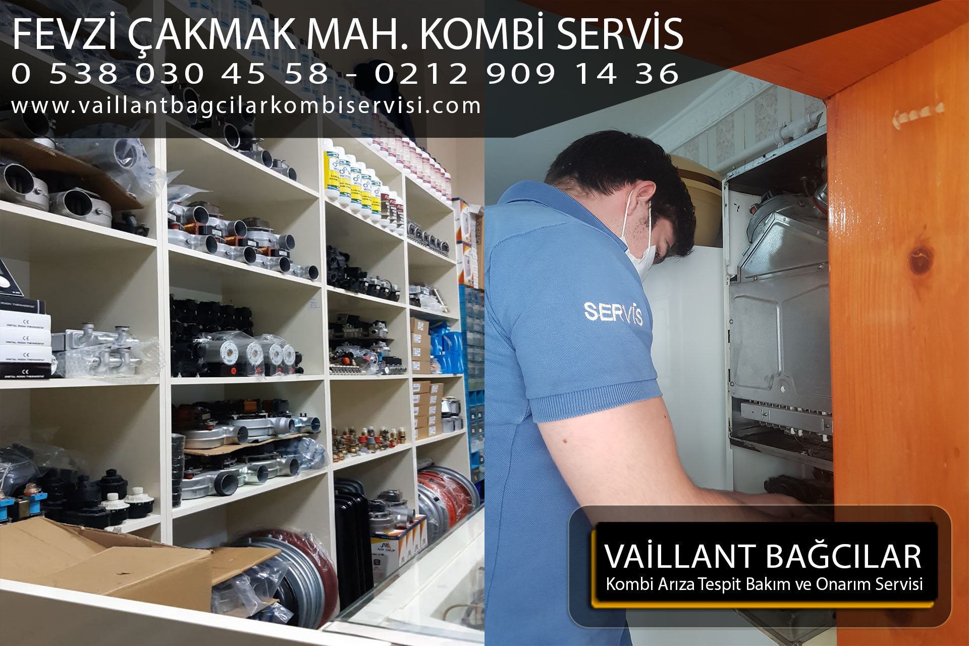 fevzi çakmak mahallesi kombi servis