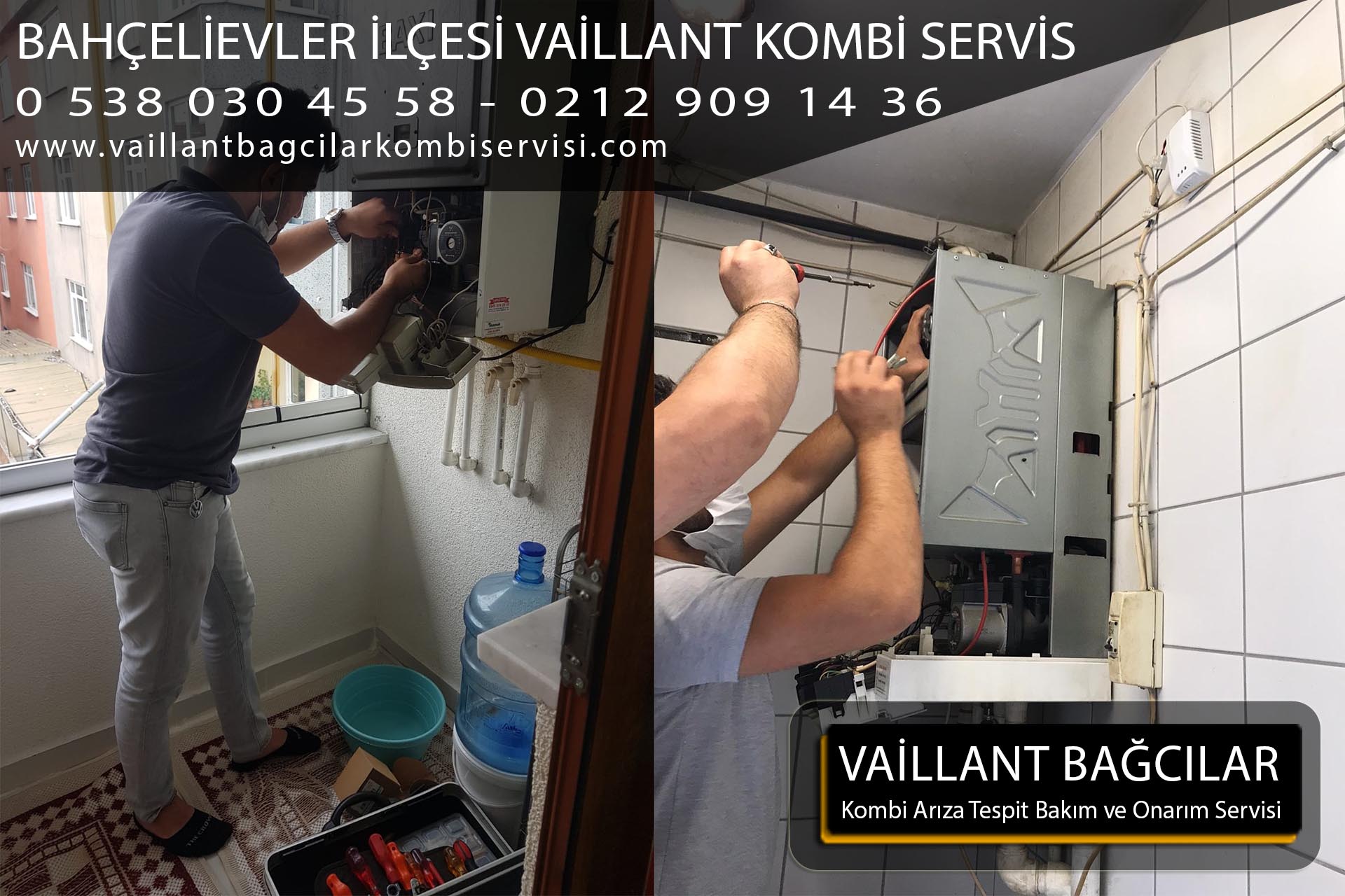 bahçelievler ilçesi vaillant kombi servis