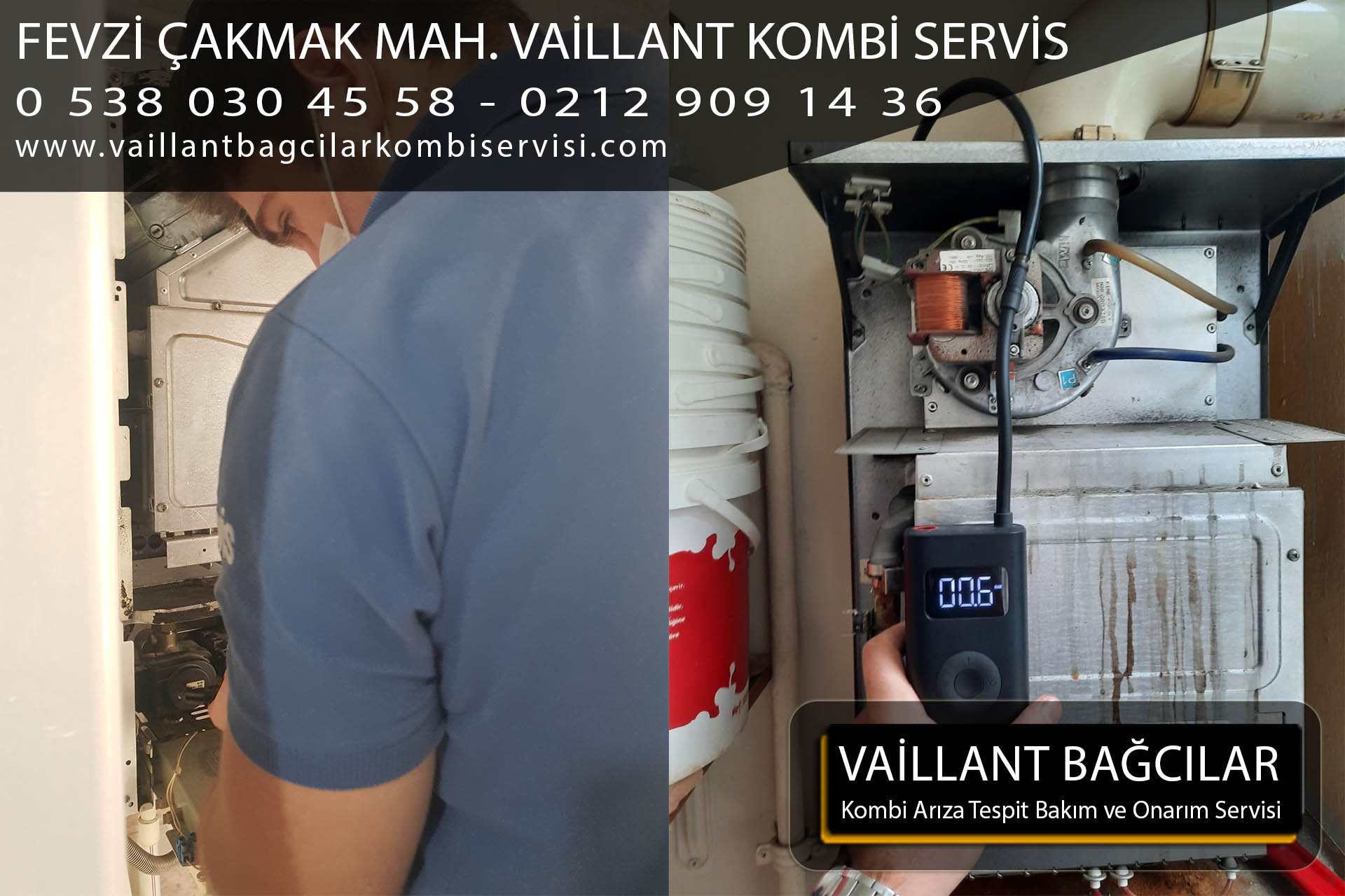fevzi çakmak mahallesi vaillant kombi servis