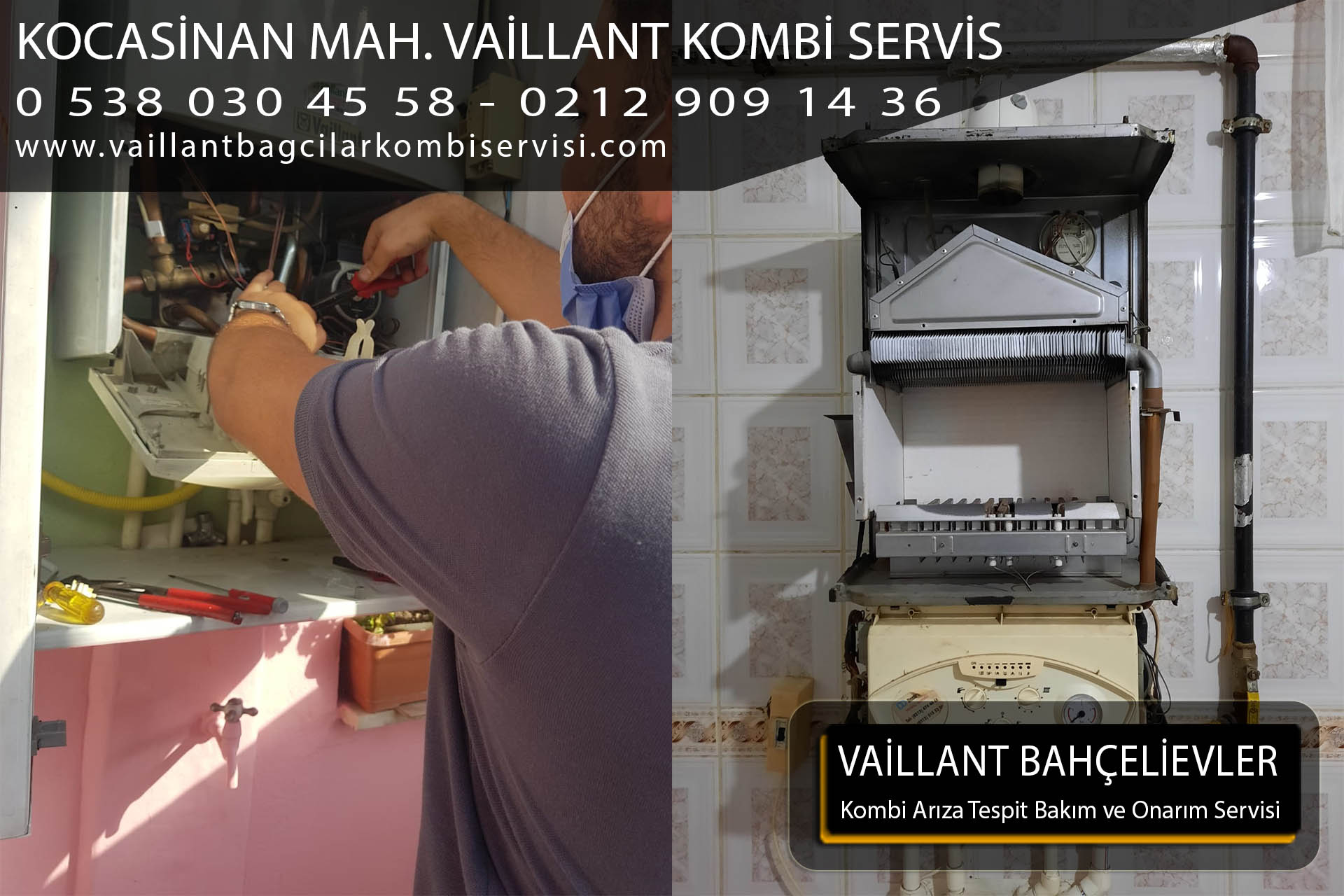kocasinan mahallesi vaillant kombi servis