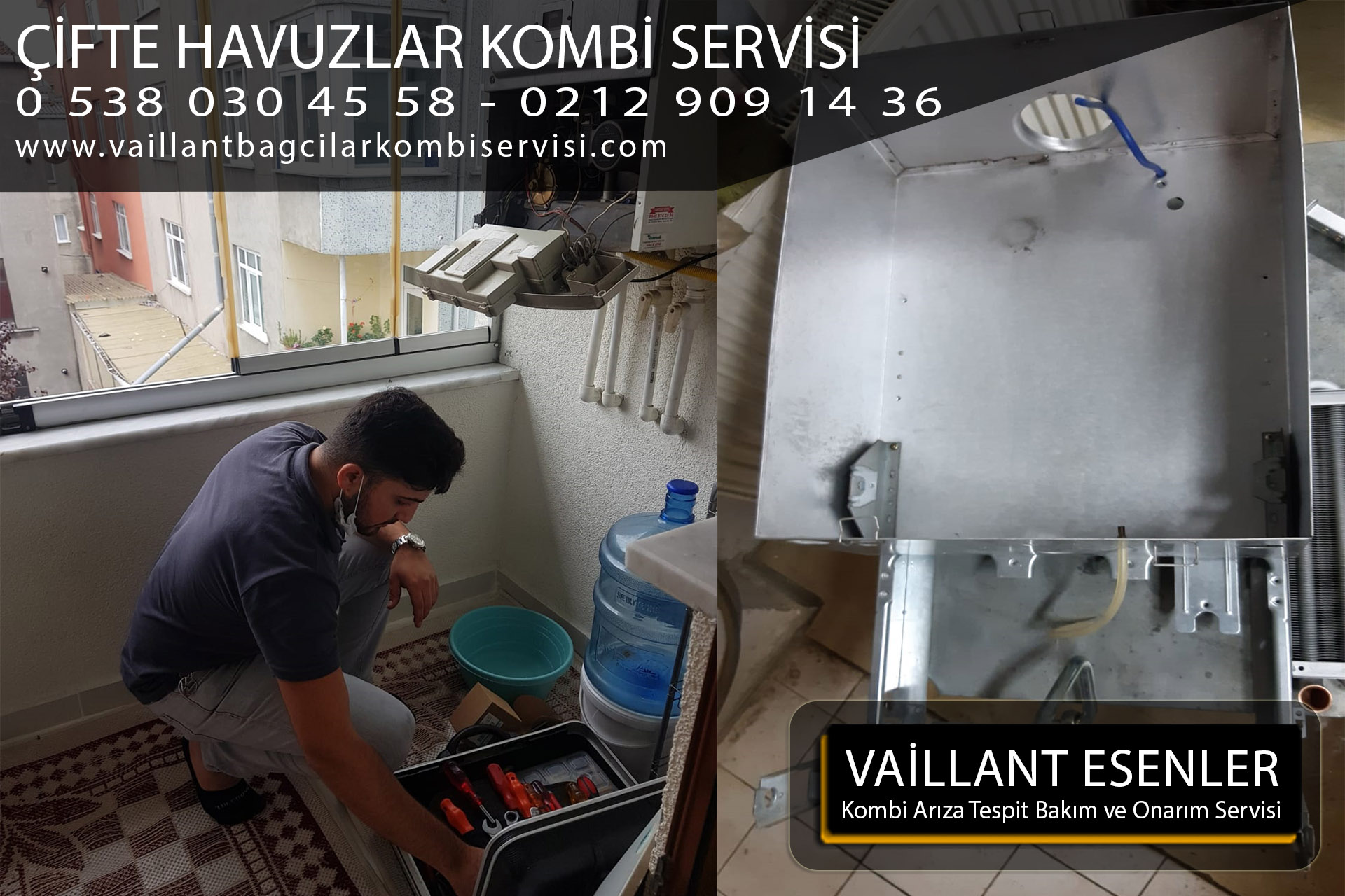 çifte havuzlar kombi servis