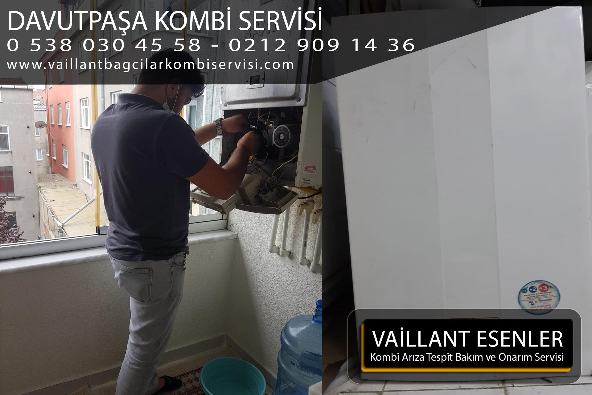 davutpaşa kombi servis