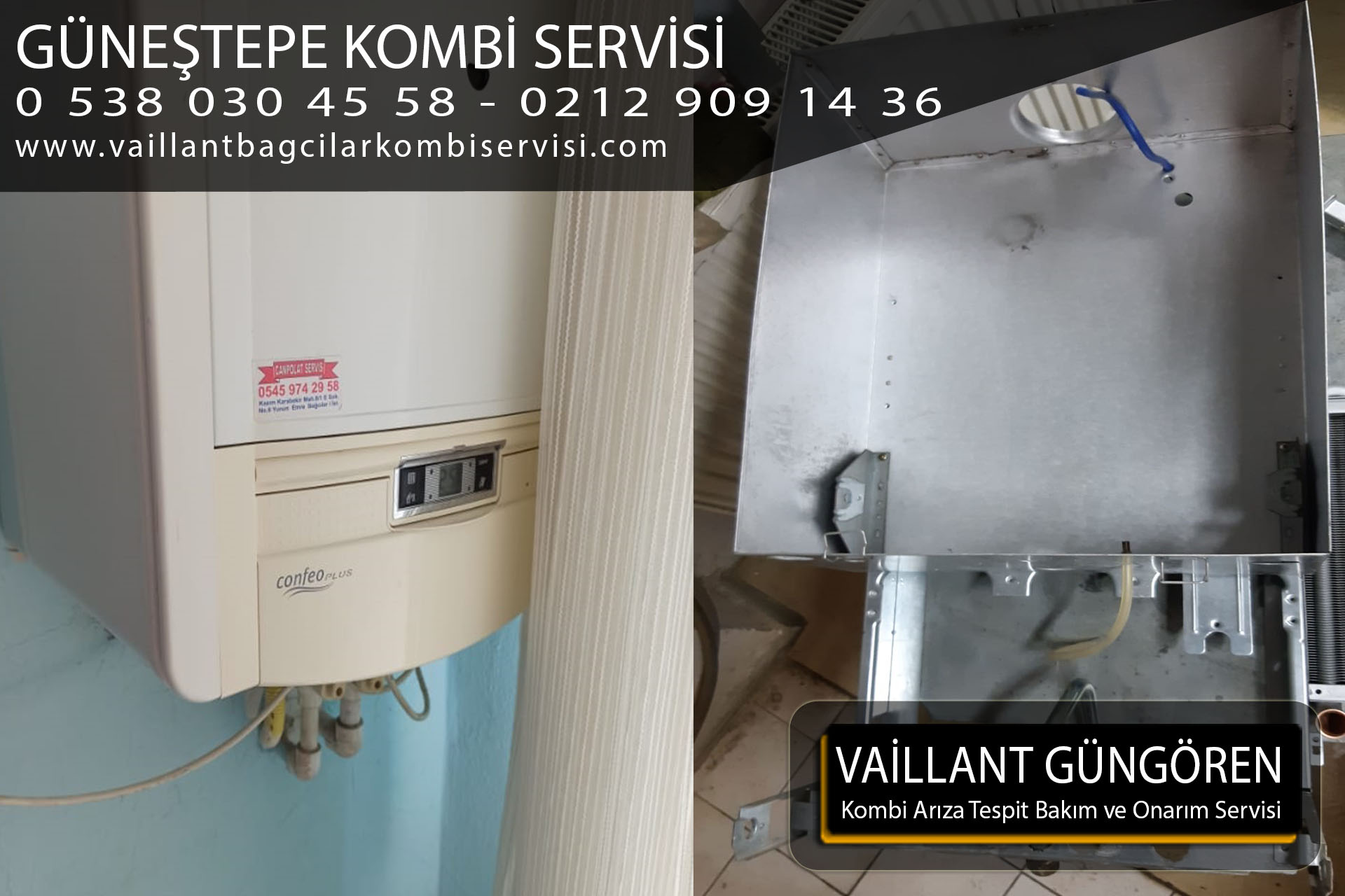 güneştepe kombi servis