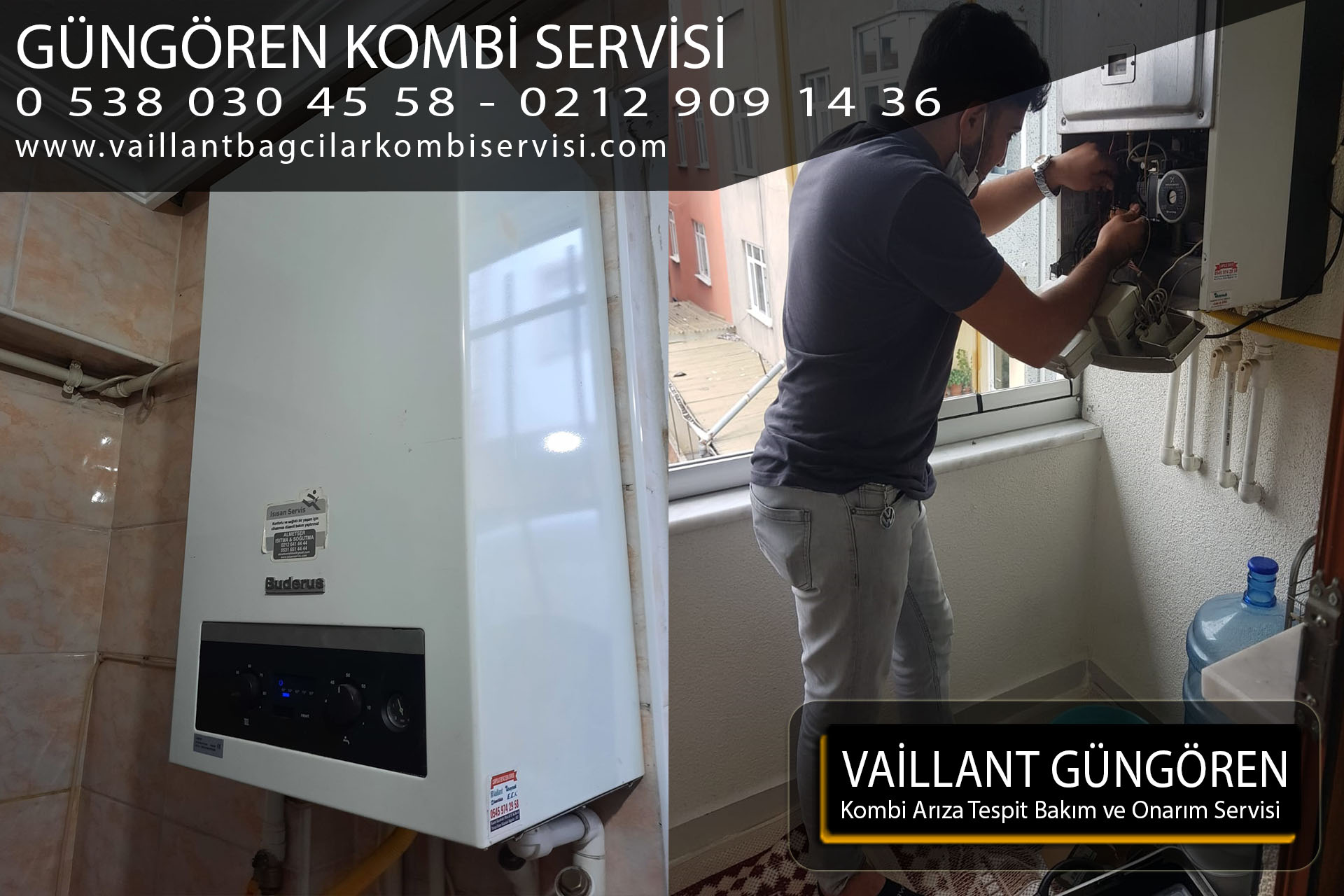 güngören kombi servis