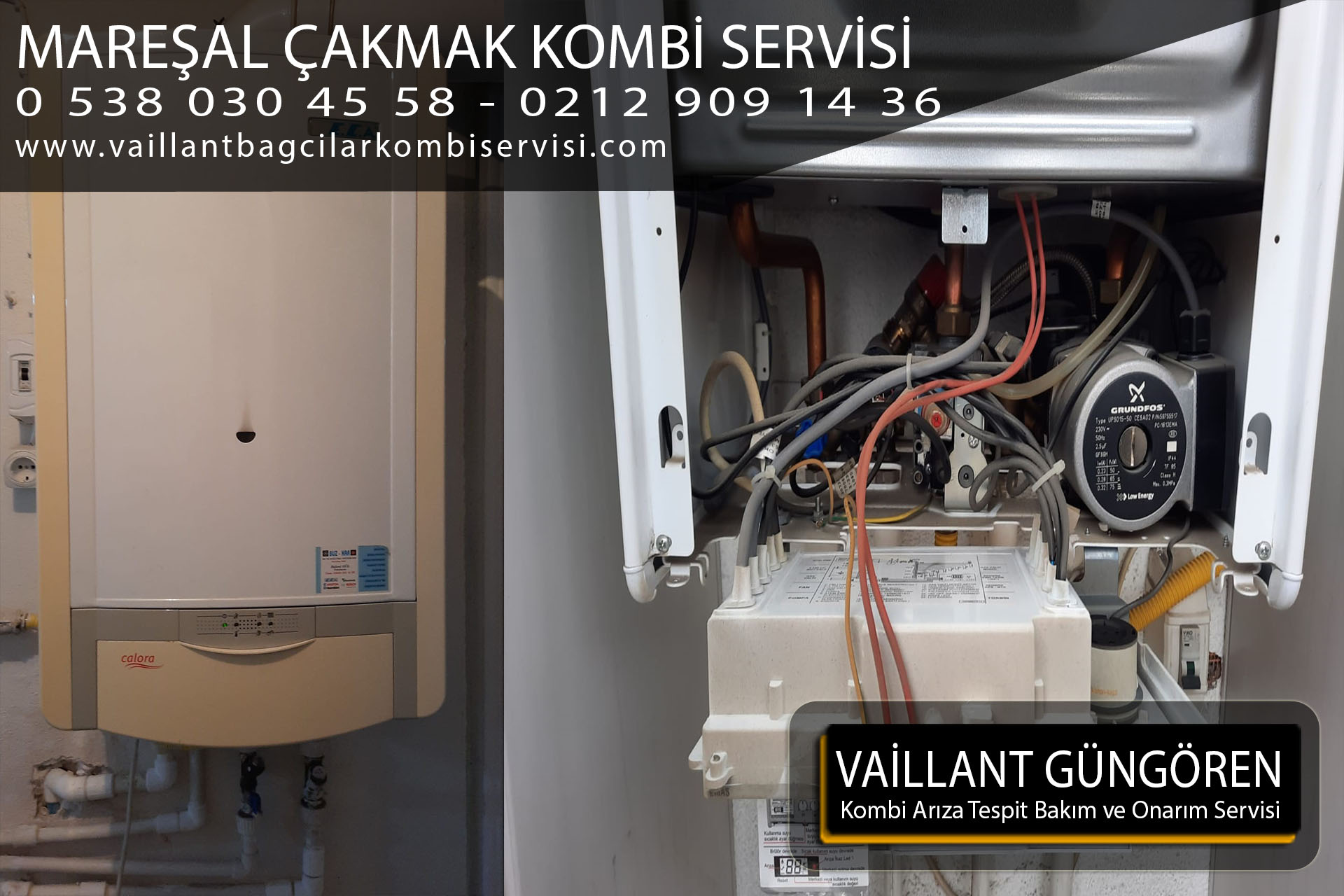mareşal çakmak kombi servis