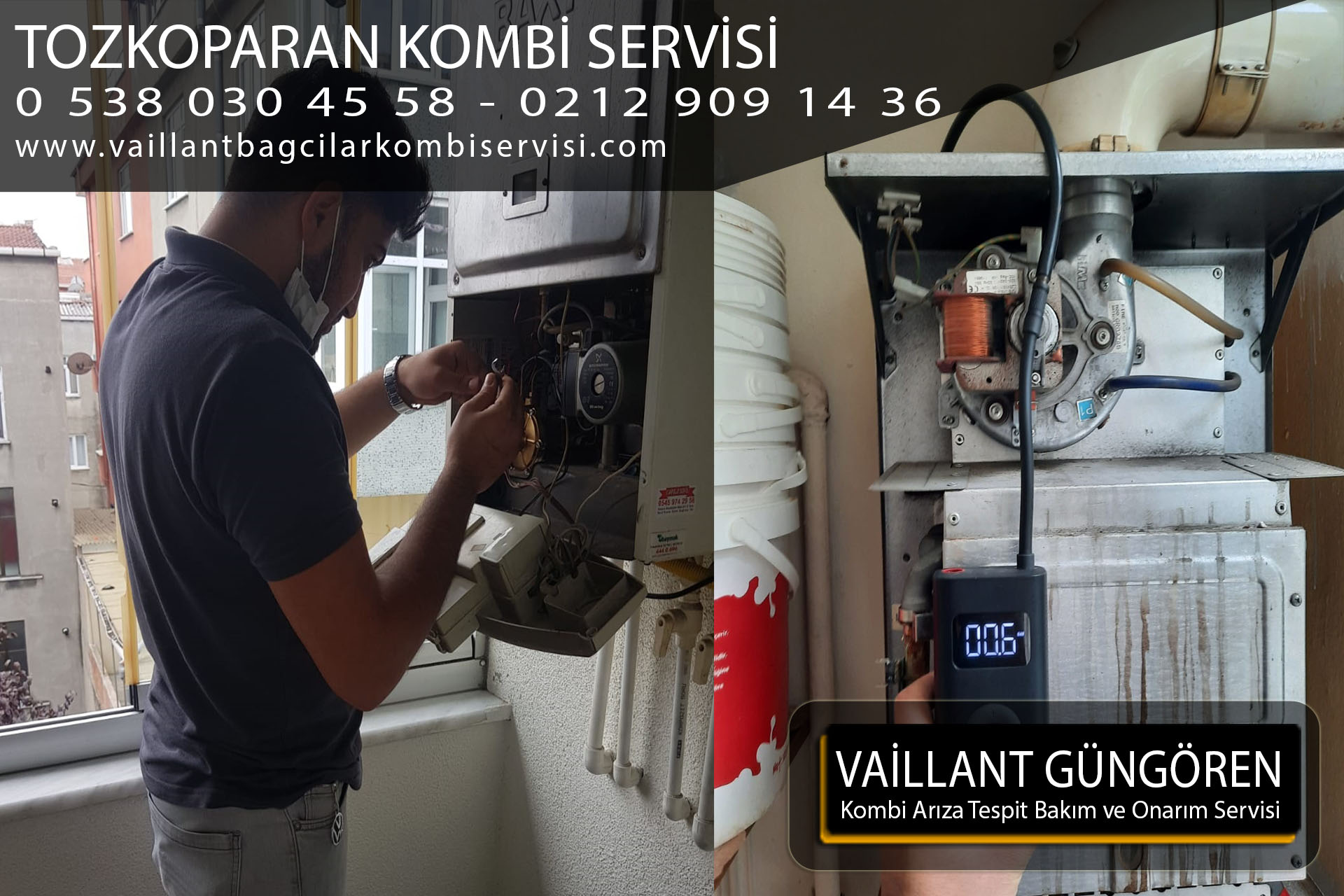 tozkoparan kombi servis