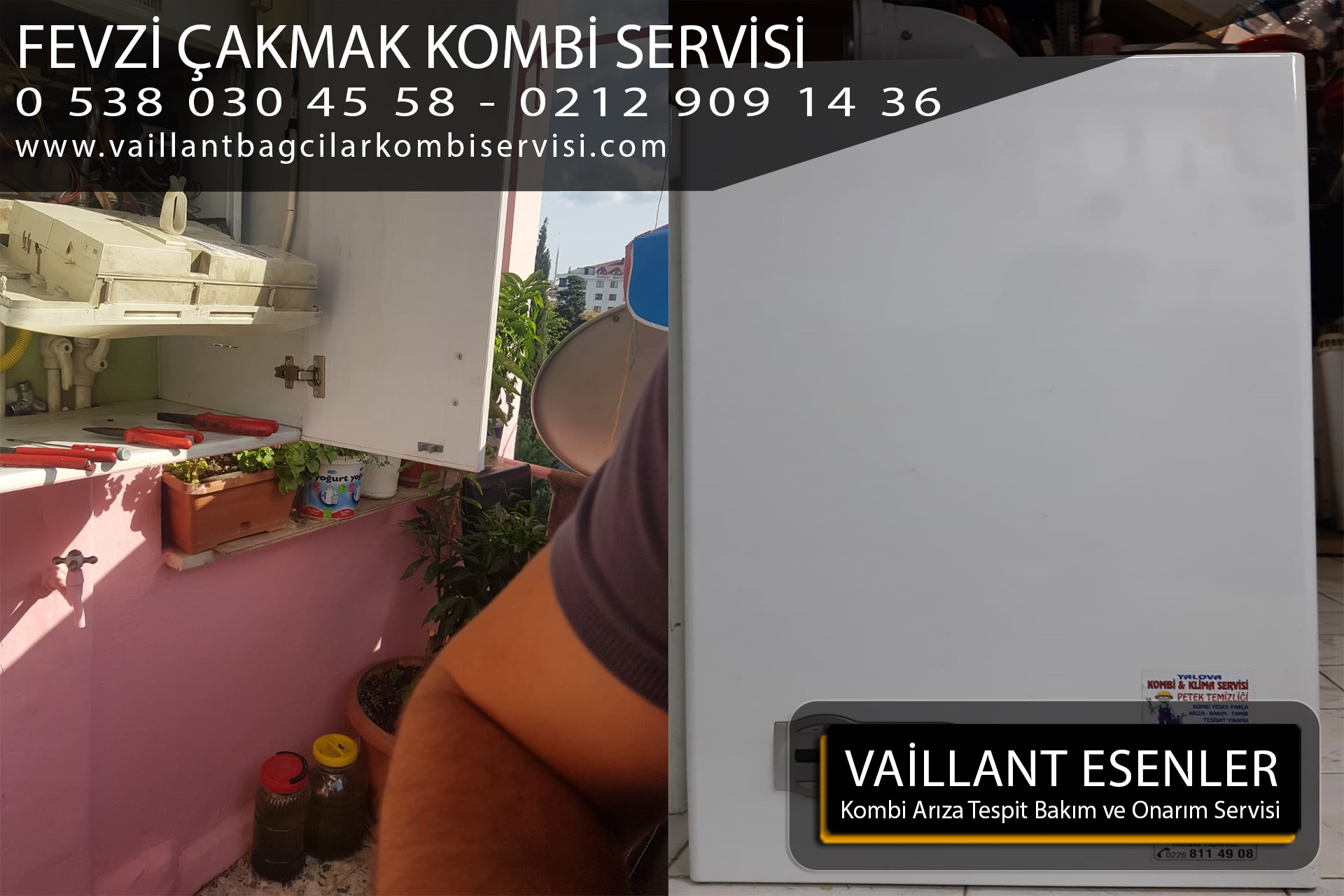 fevzi çakmak kombi servis