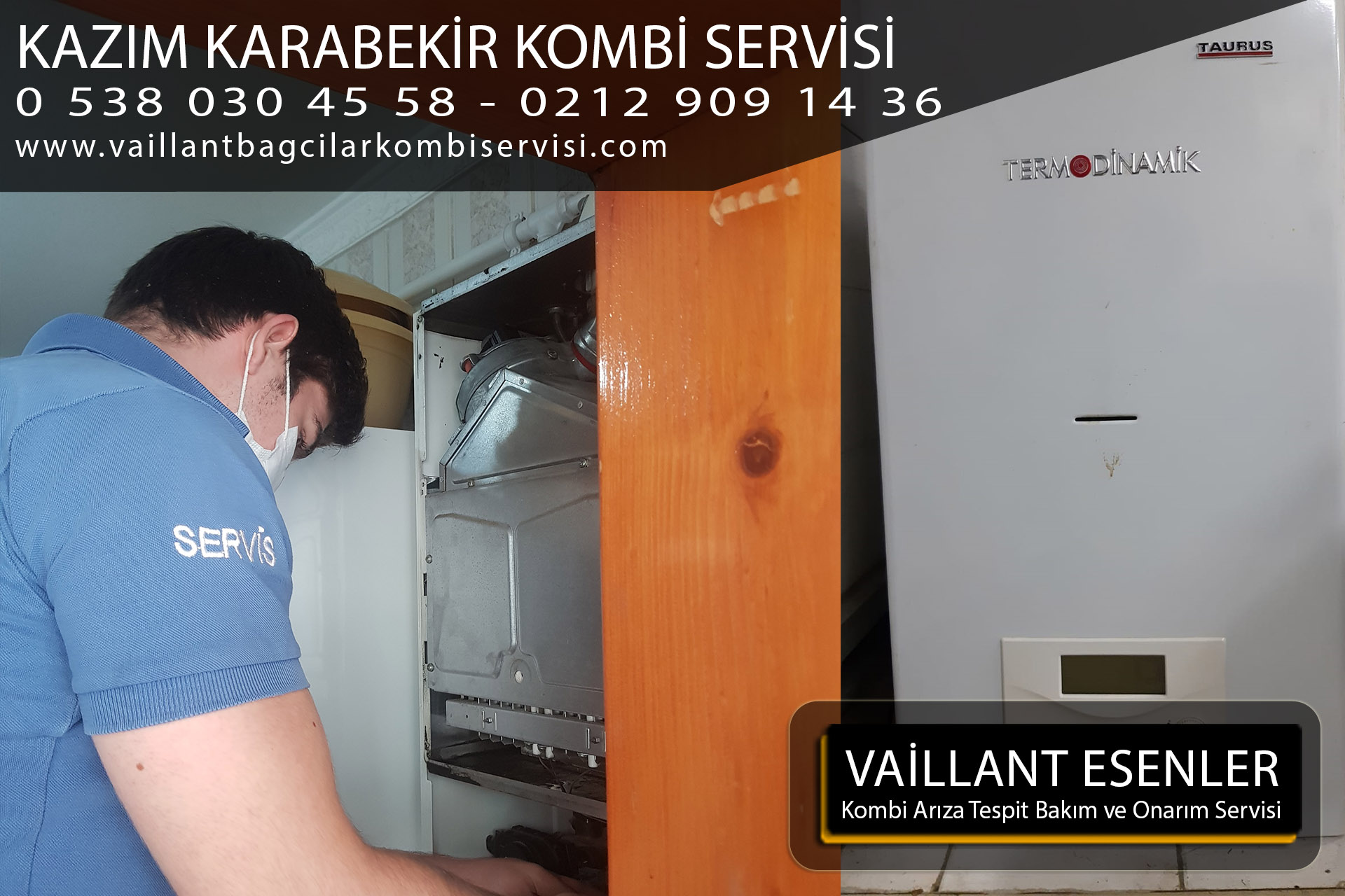 kazım karabekir kombi servis