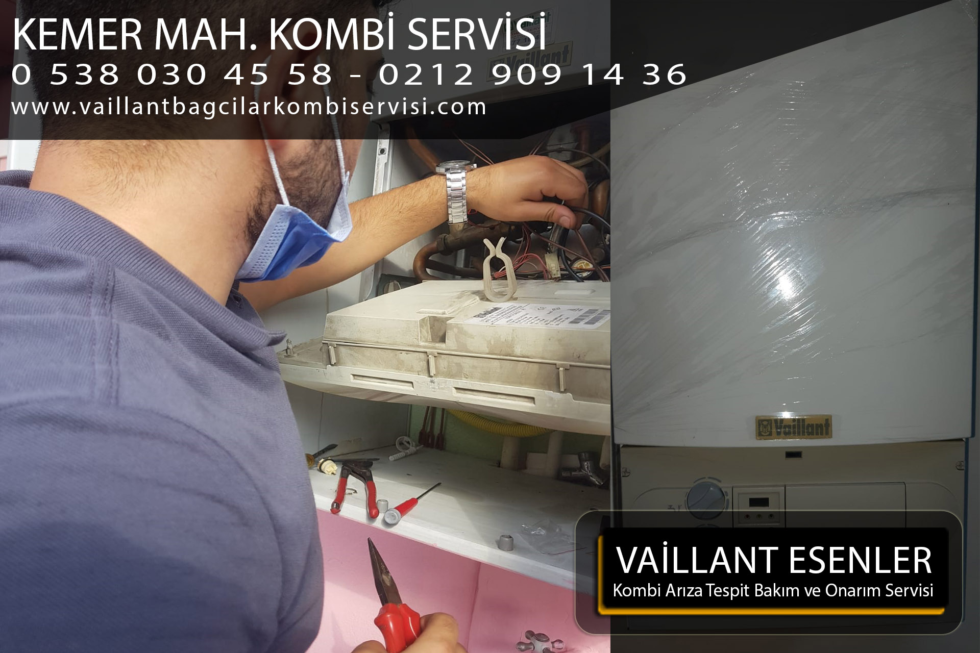 kemer kombi servis