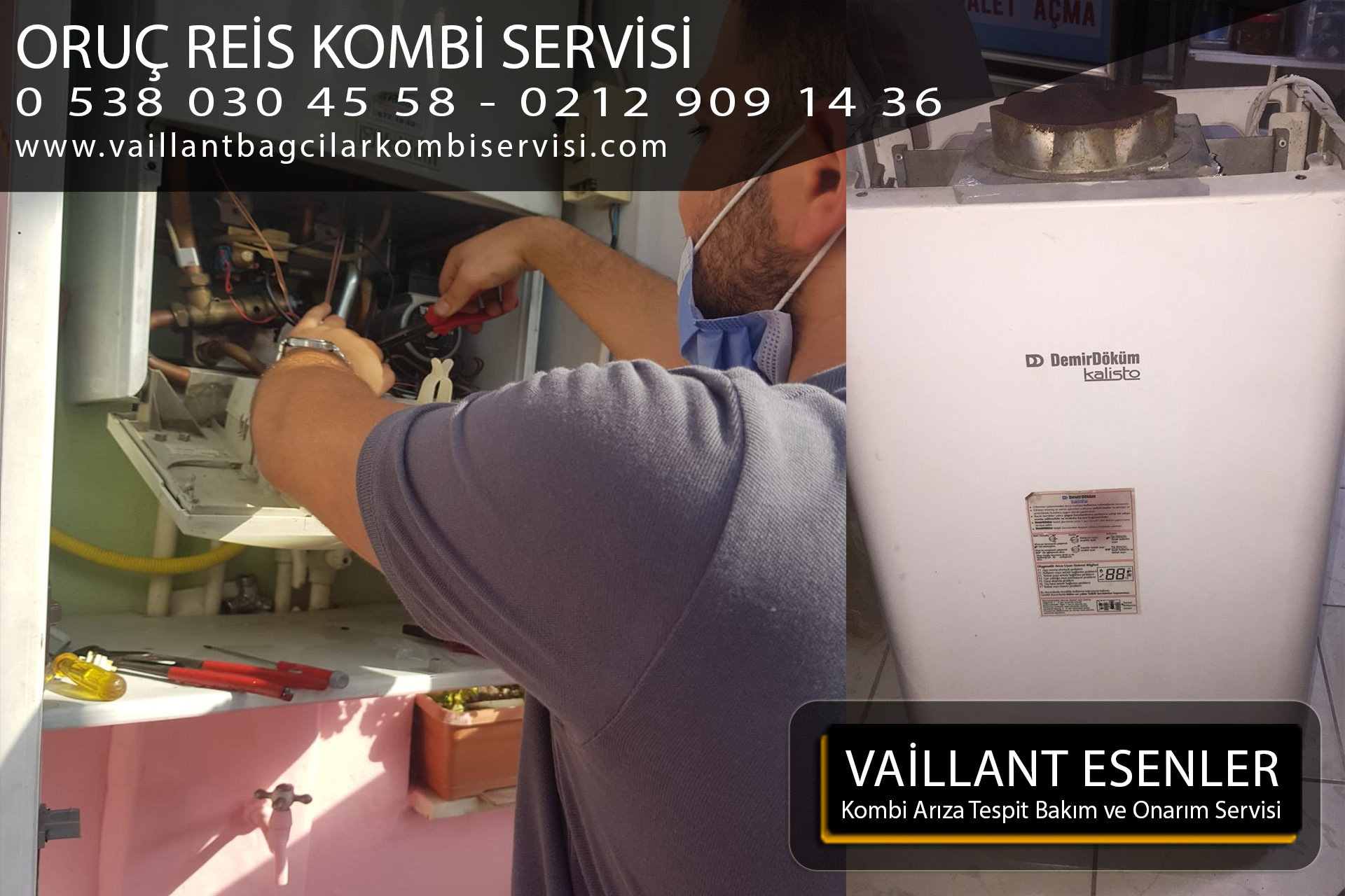oruç reis kombi servis