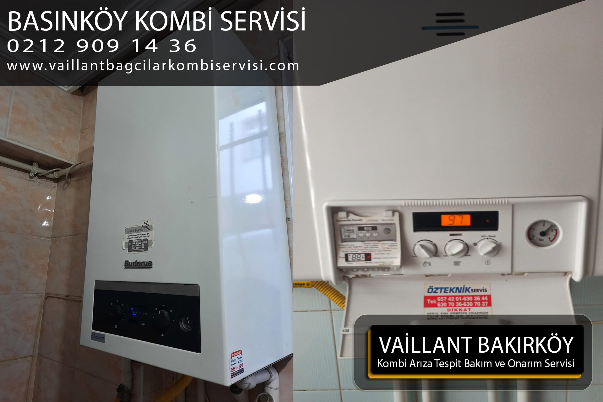 basınköy kombi servis