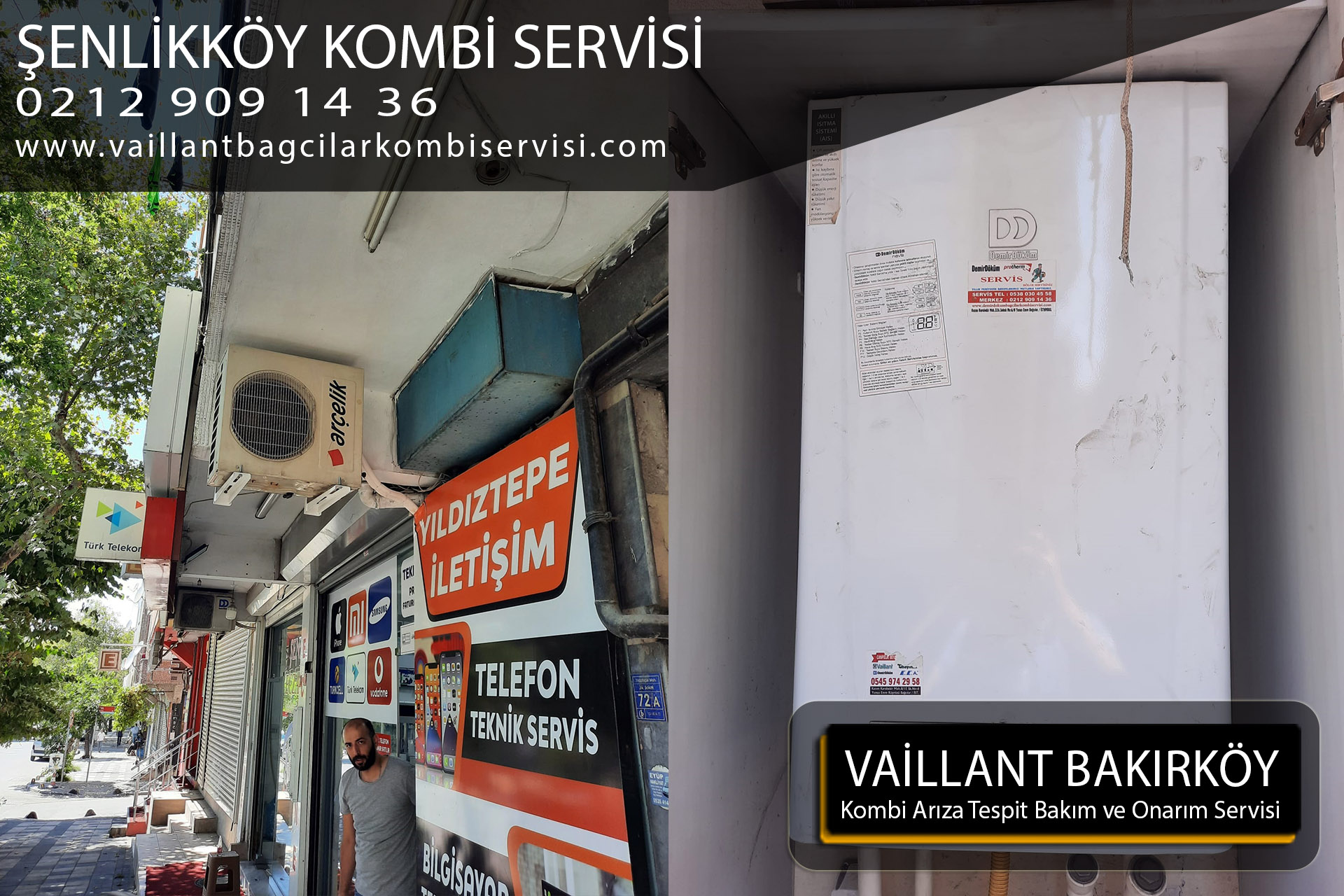 şenlikköy kombi servis