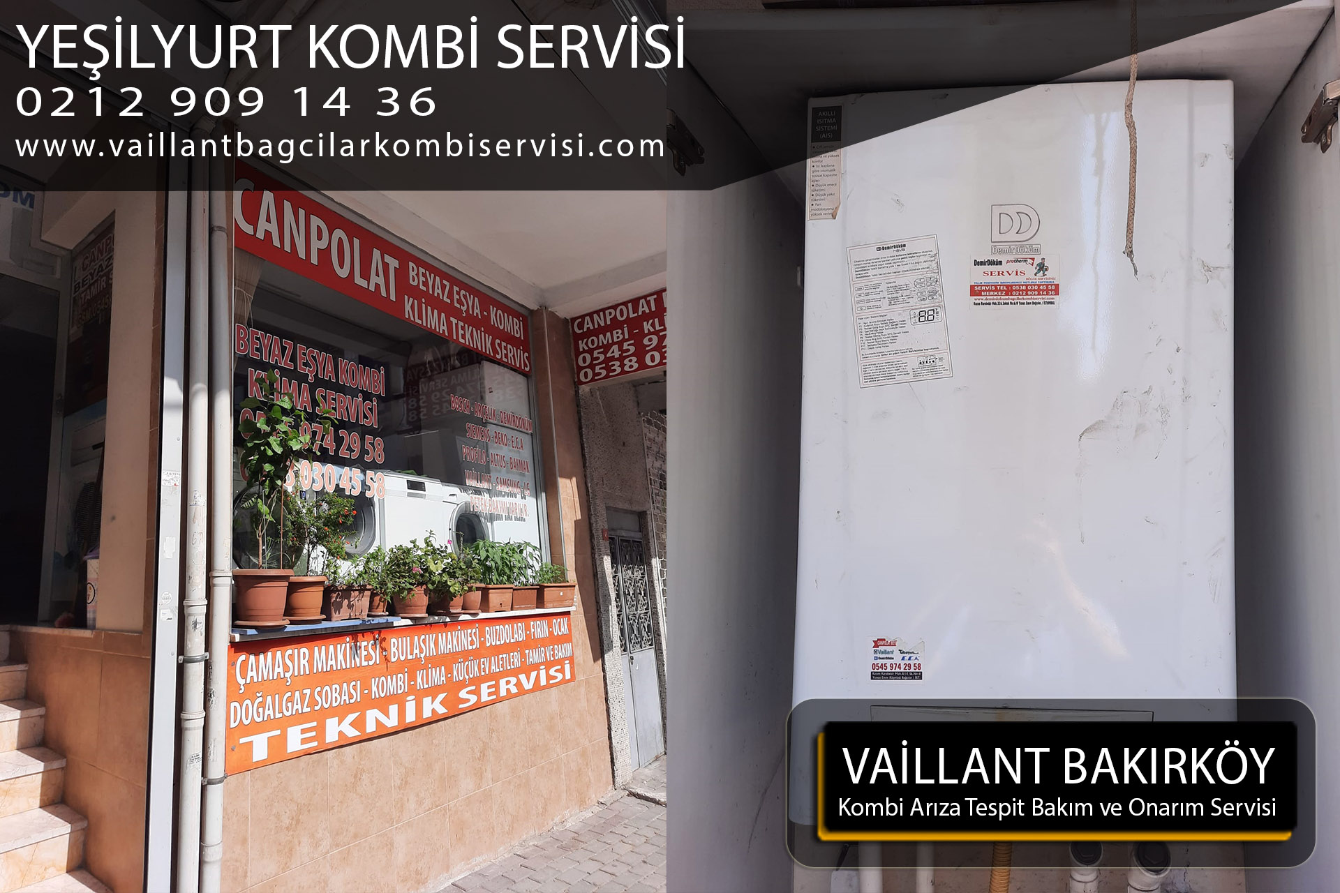yeşilyurt kombi servis