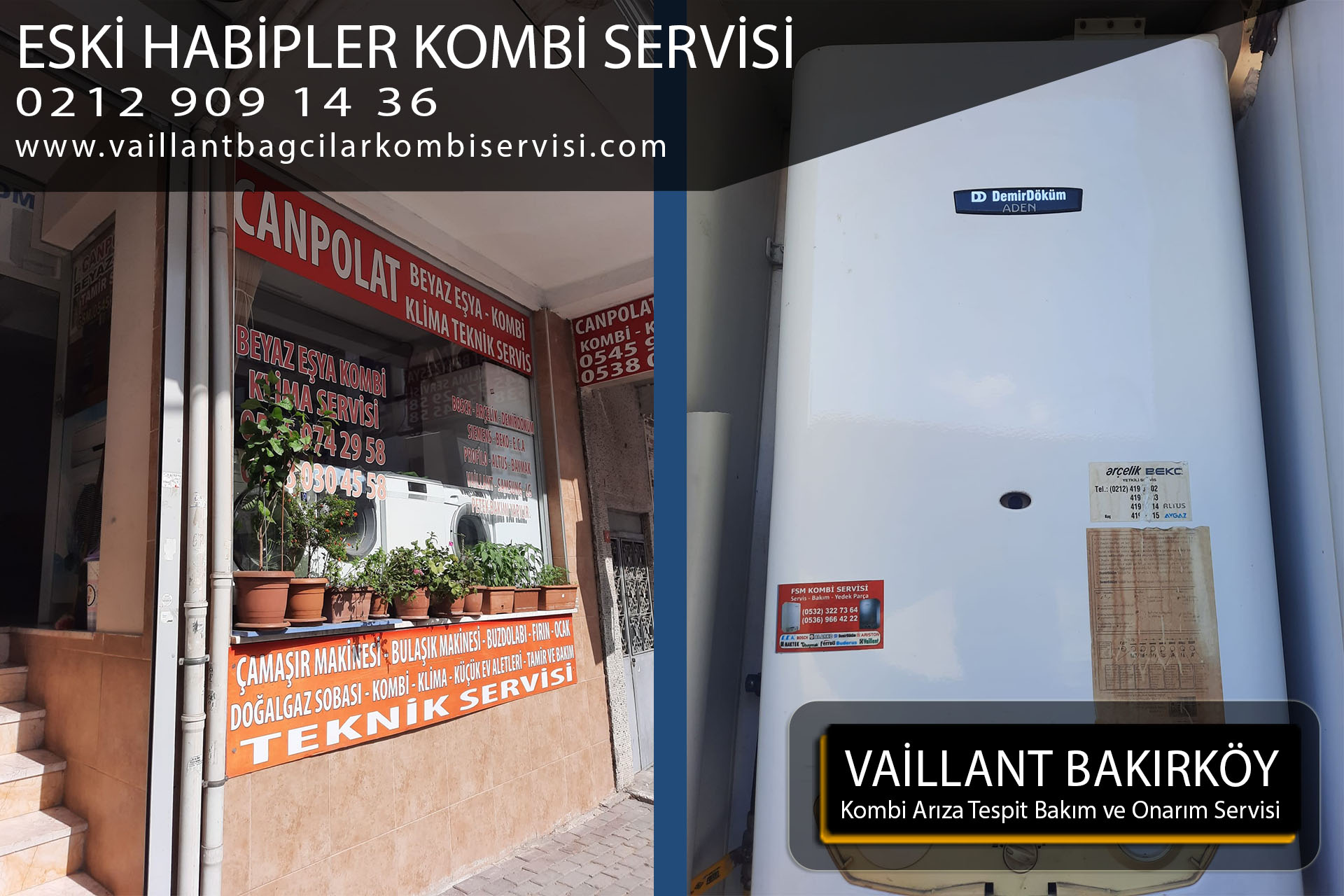 eski habipler kombi servis