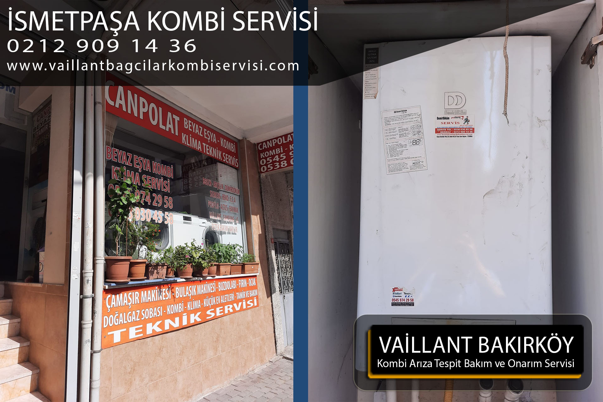 ismetpaşa kombi servis