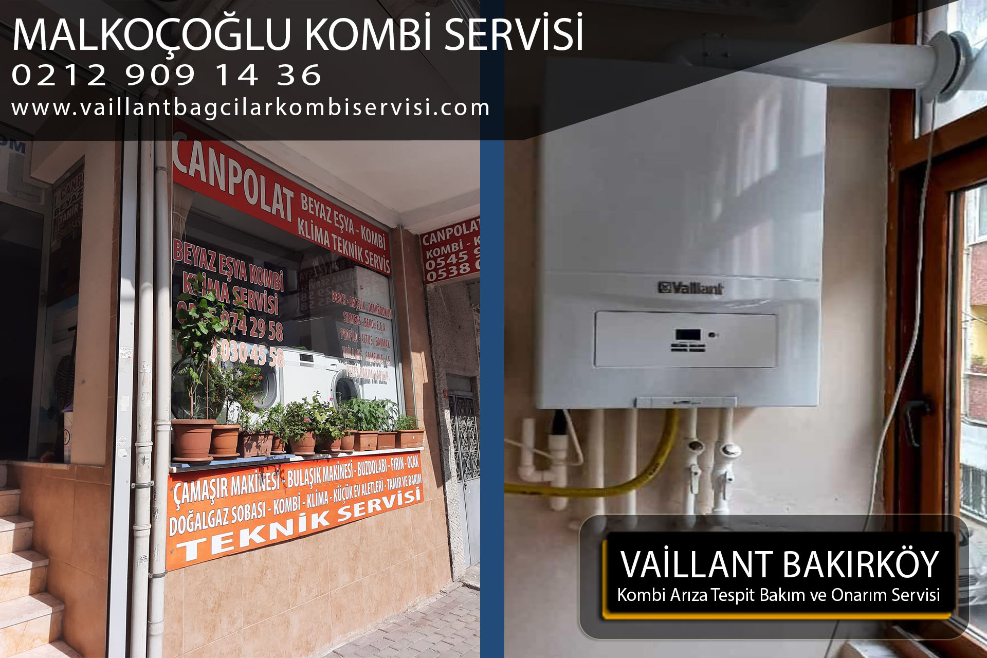 malkoçoğlu kombi servis