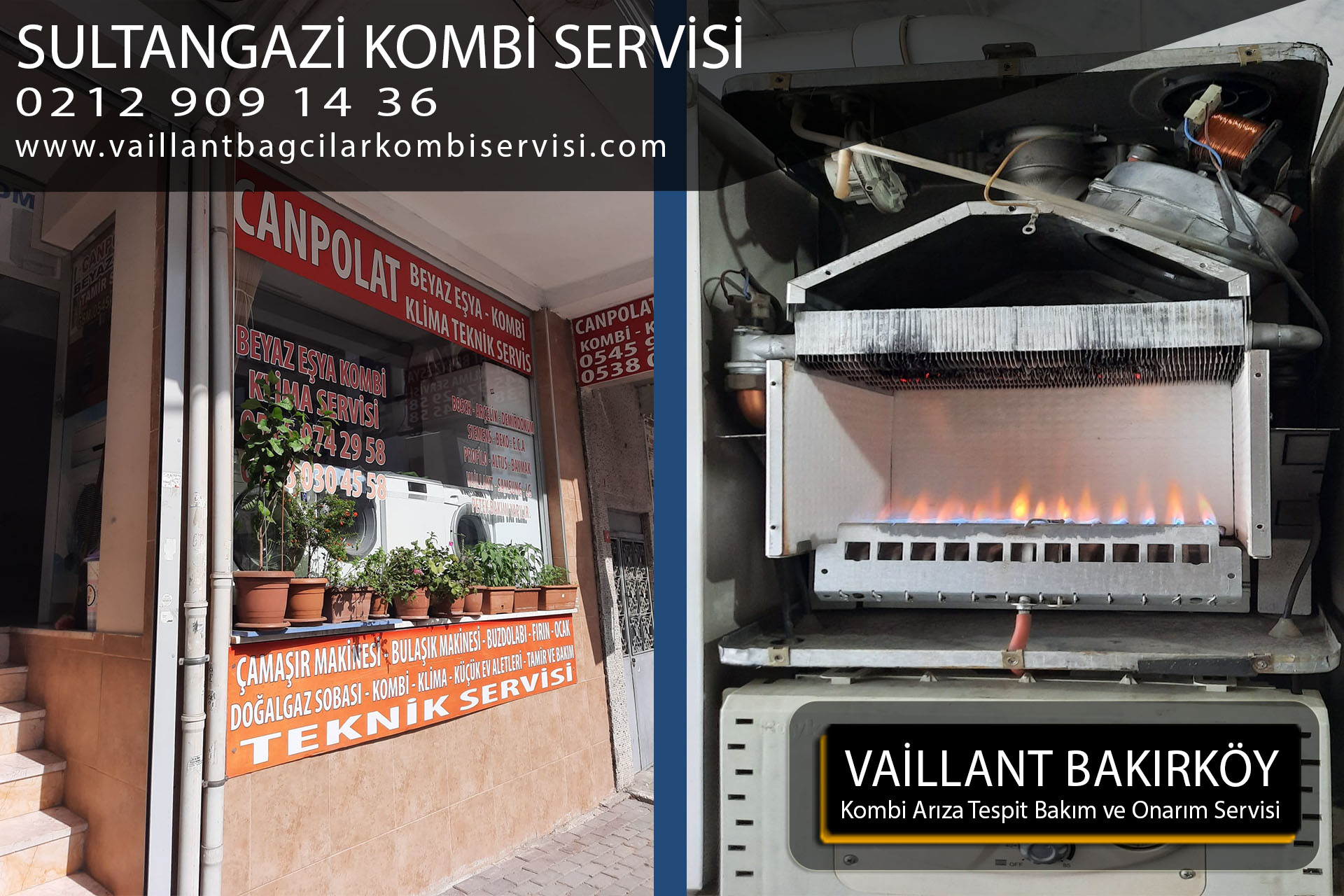 sultangazi kombi servis