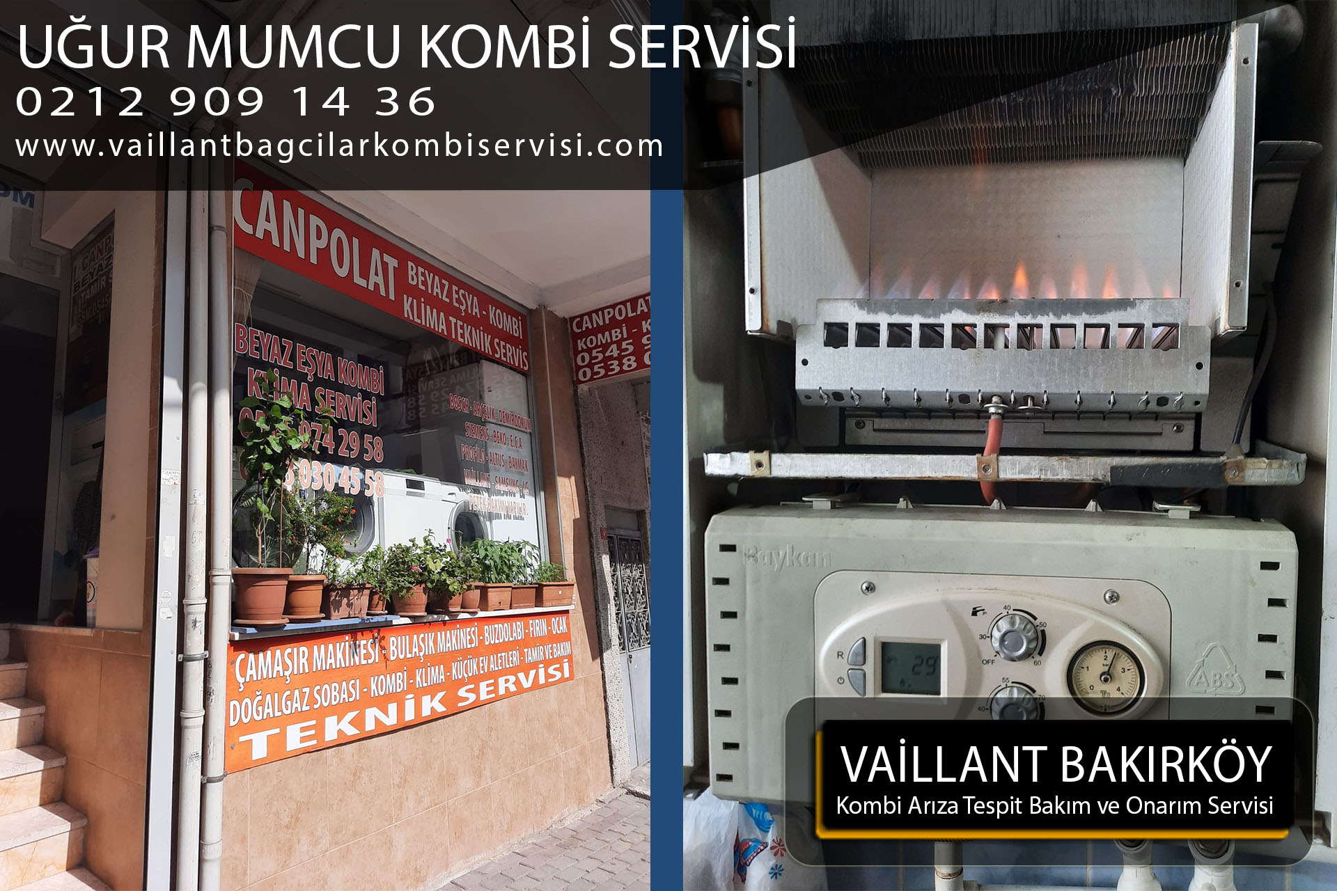uğur mumcu kombi servis