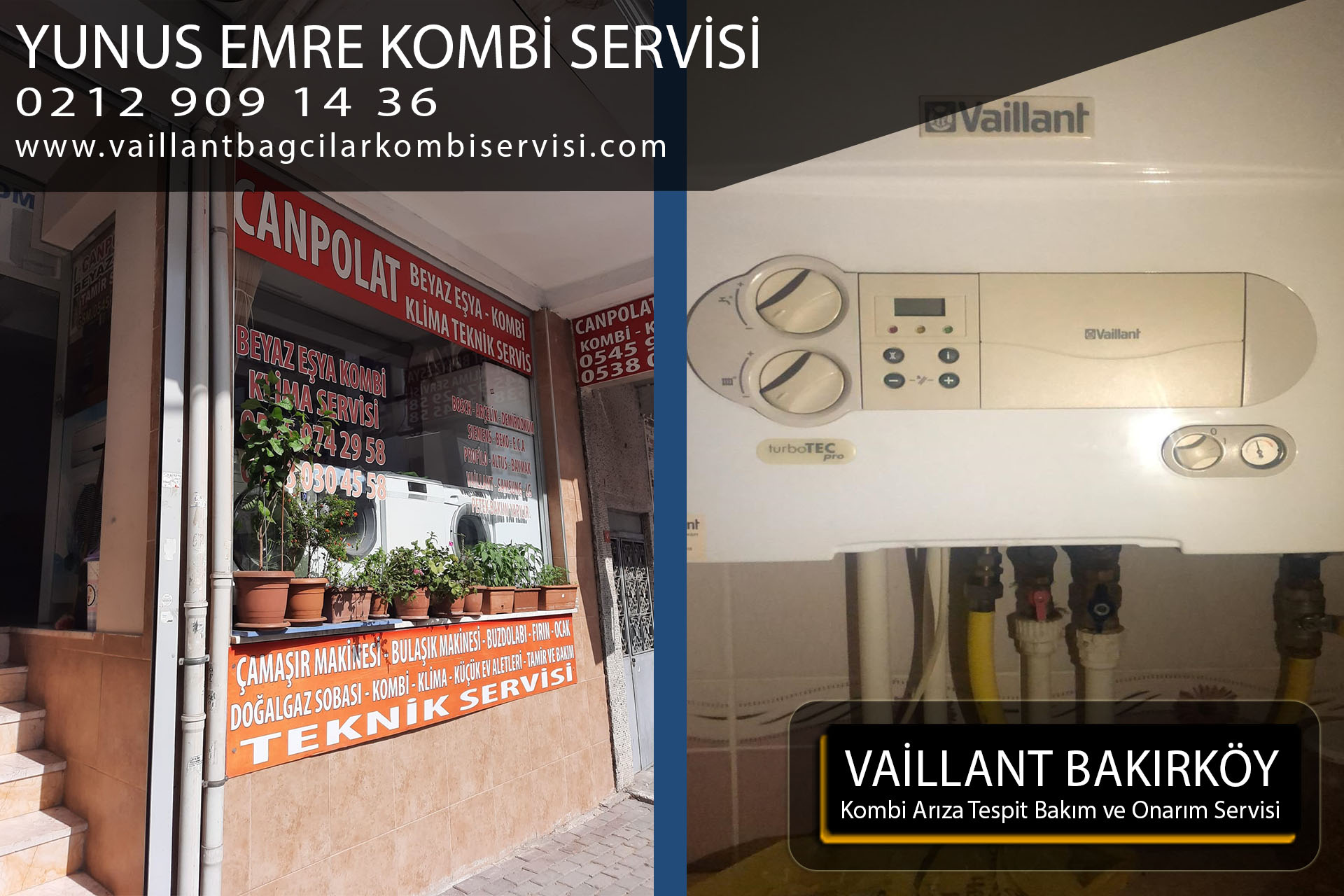 yunus emre kombi servis