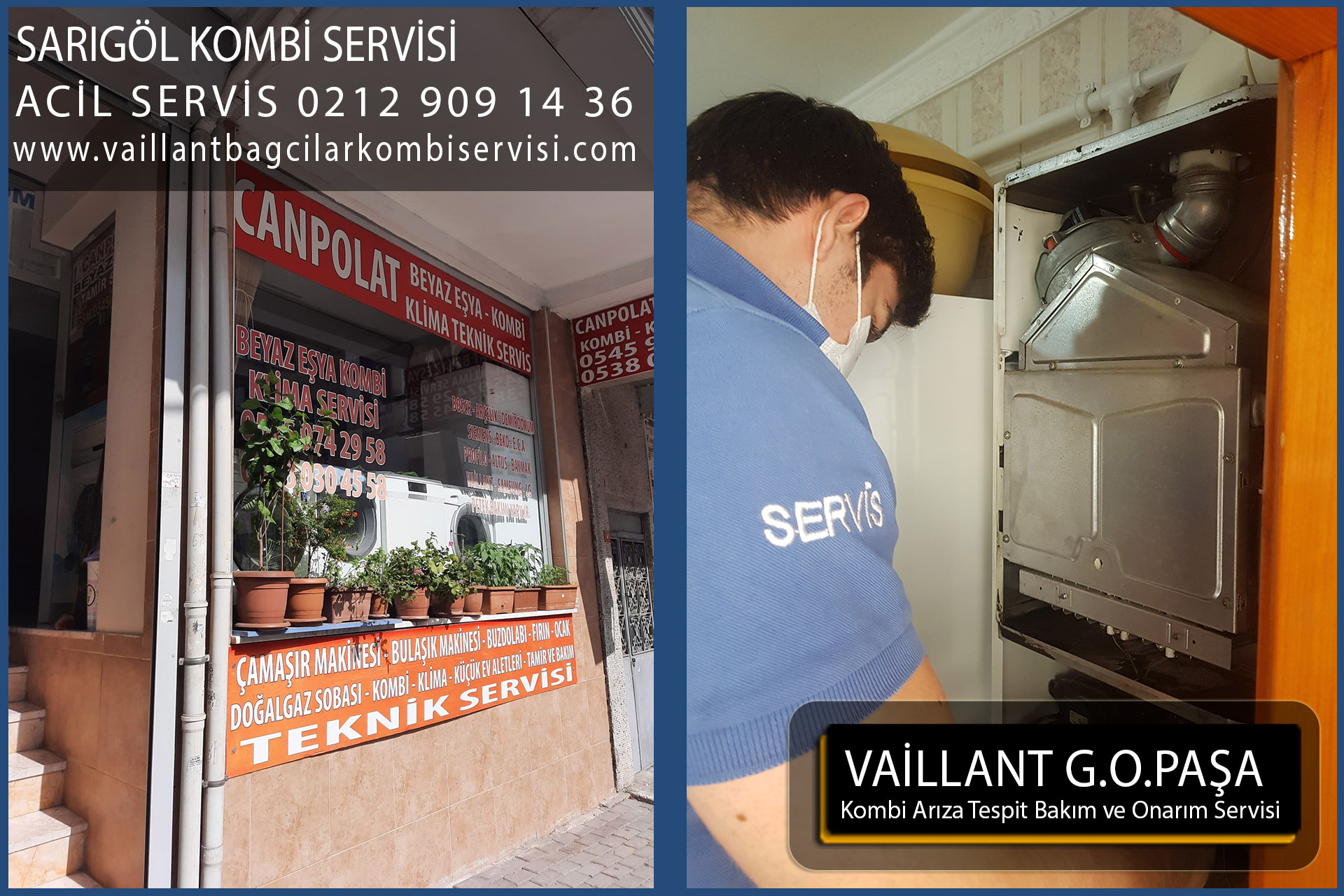 sarıgöl kombi servis