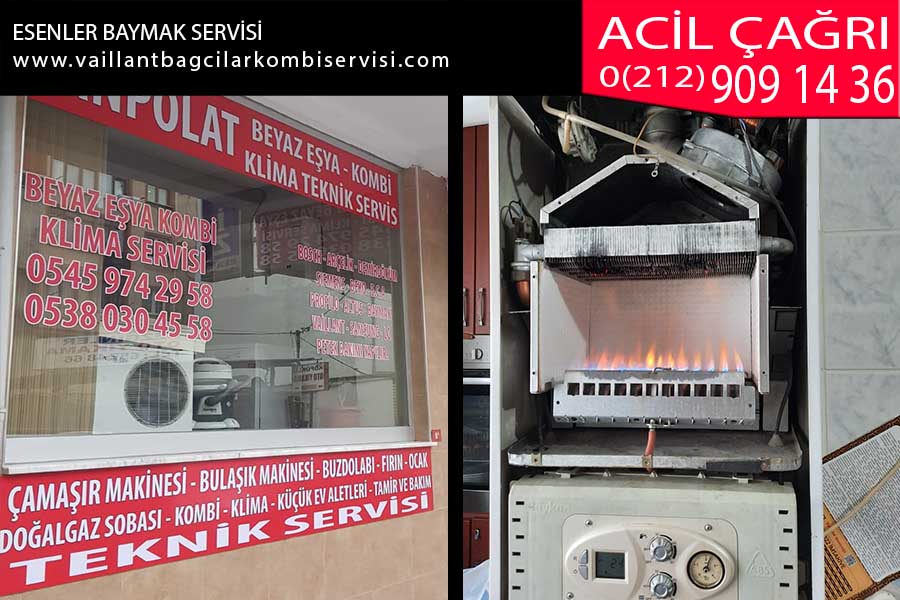 esenler baymak servisi