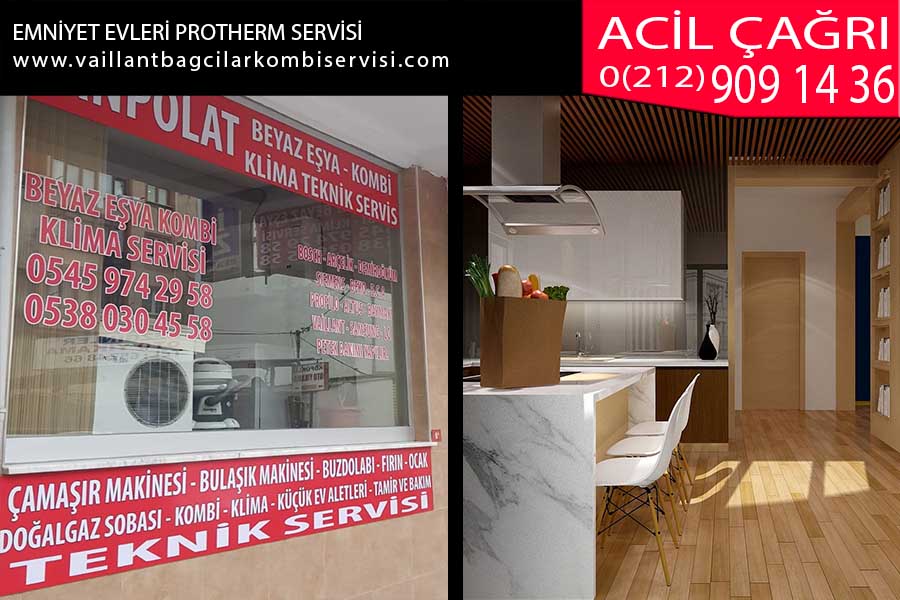 emniyet evleri protherm servisi
